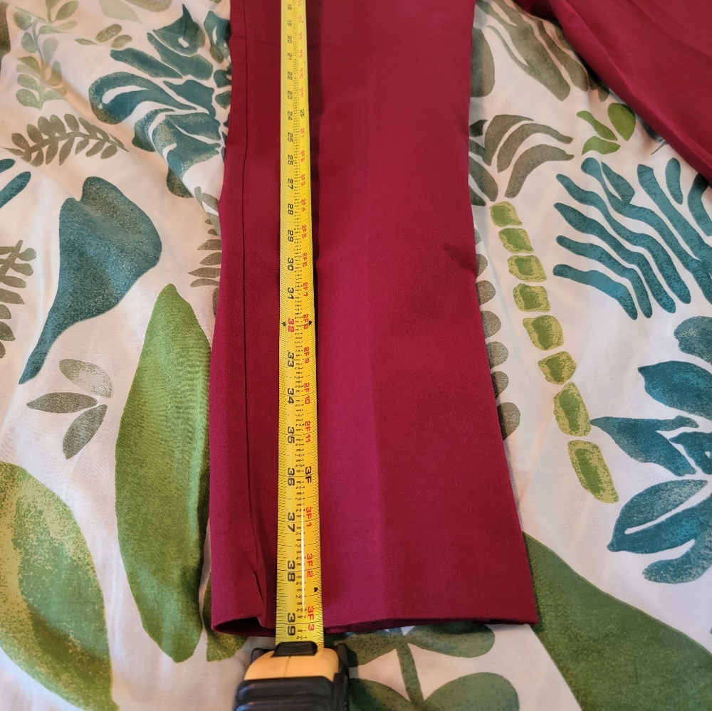 Charter Club Raspberry Pink Straight-Leg Pants - Picture 8 of 8